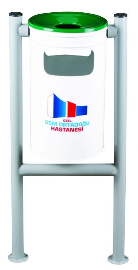 H Tipi Dış Mekan Çöp Kovası resmi