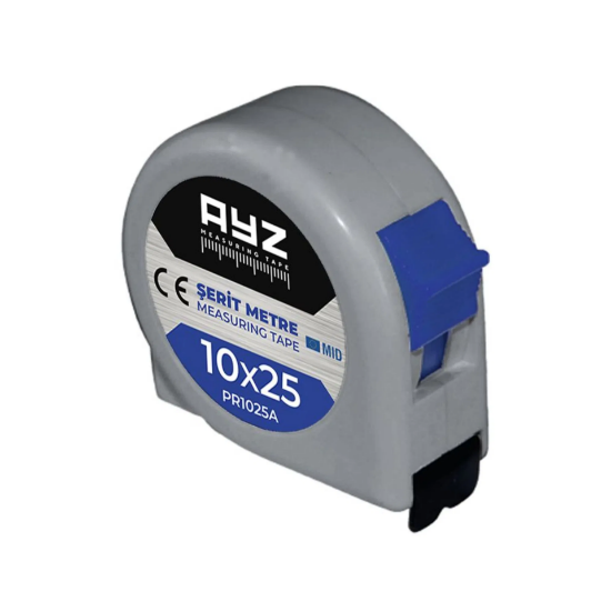 AYZ ŞERİT METRE GRİ (PR0519A) 5x19 MT resmi
